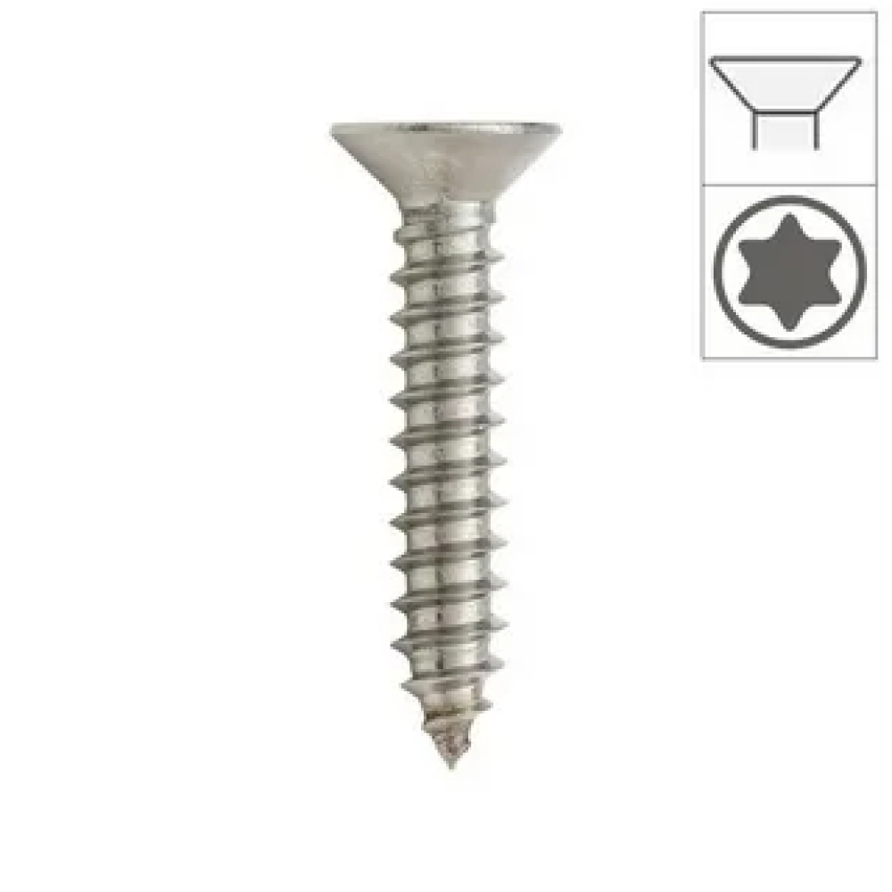 DIN 7982 EN ISO 14586 Havşa Torx Başlı Saç Vidası
